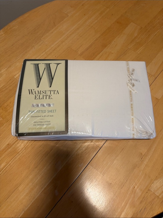 Wamsutta Other - NWT Vtg 1980 ‘s Wamsutta Elite White Twin Fitted Sheet